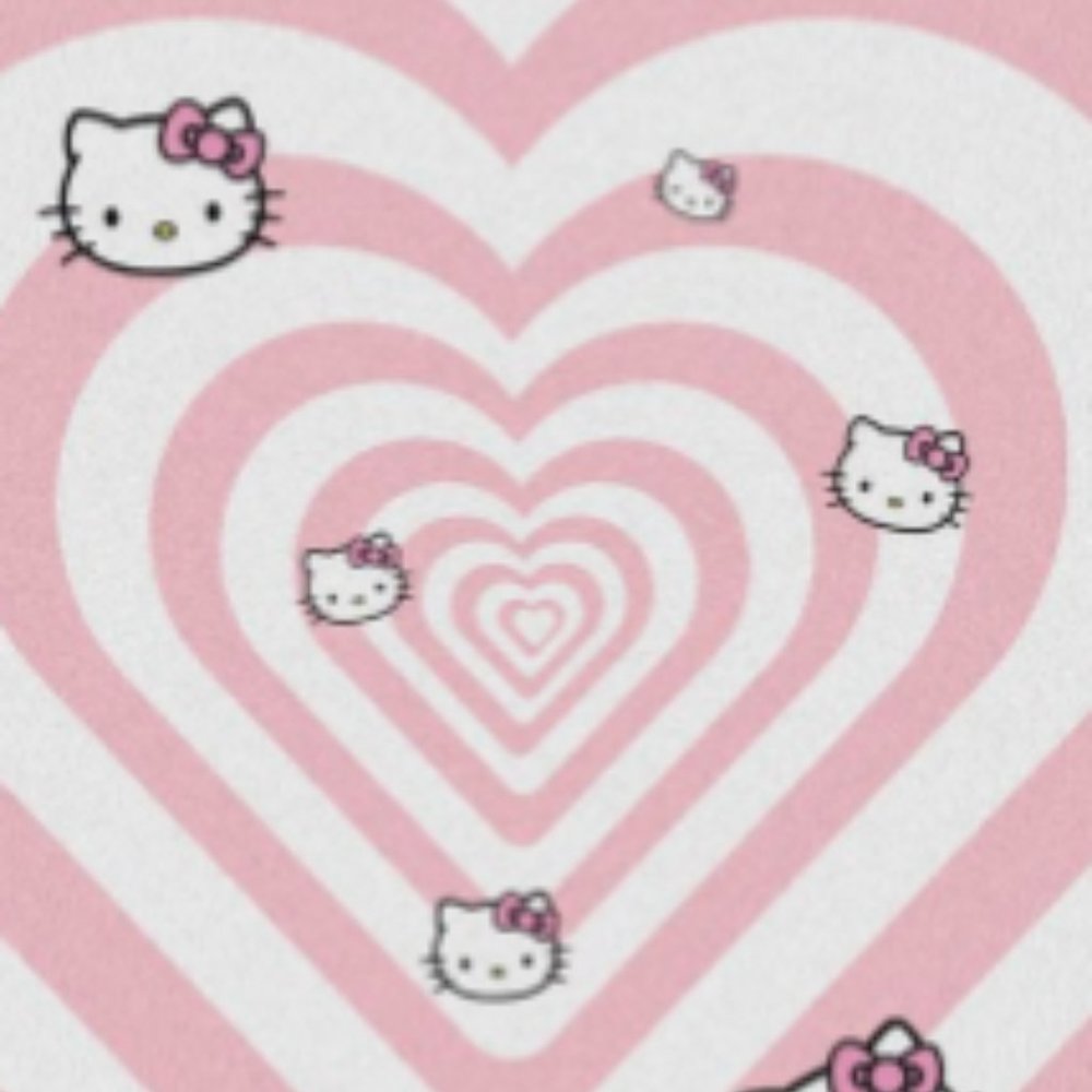 3 posters/prints cute adventure time & hello kitty(not fuzzy)